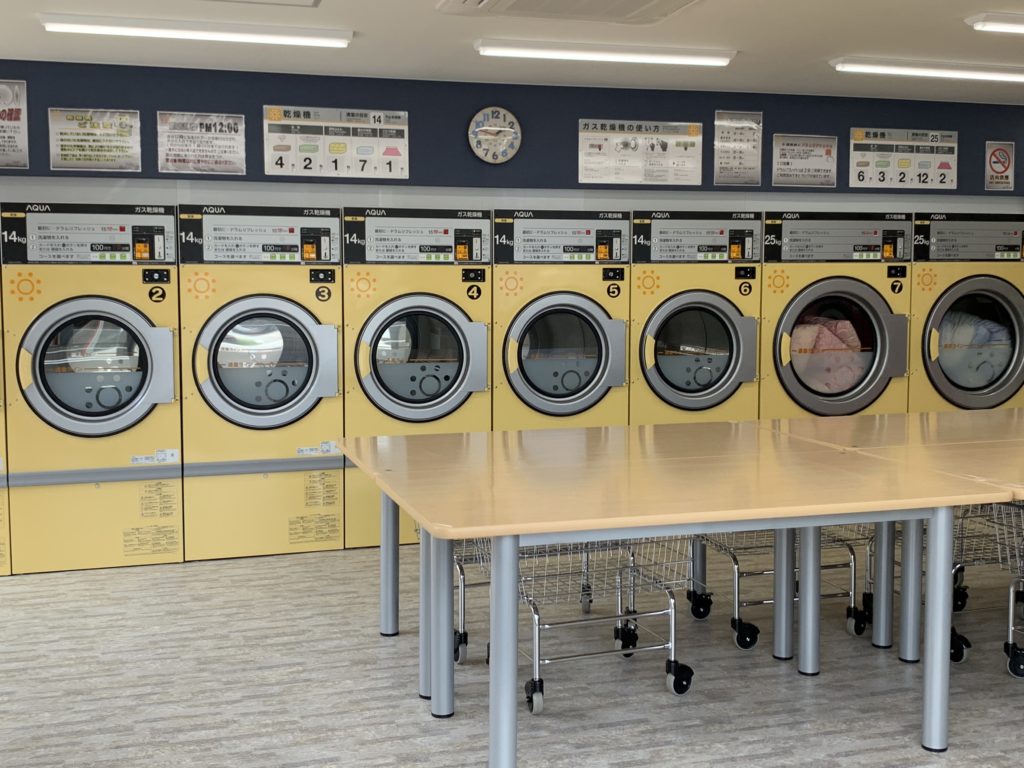 COIN LAUNDRY SKYBLUE　乾燥機