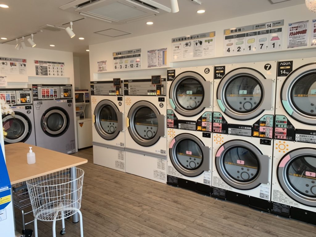 MARIO LAUNDRY PLACE店内