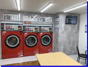 コインランドリーピノキオ洗濯乾燥機