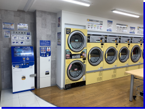コインランドリーピノキオのIOTランドリーシステム