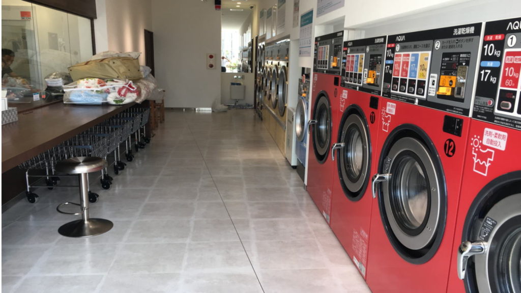  Spin Laundry Lab 店内