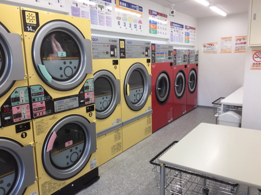 コインランドリーLIBERTY LAUNDRY STATION 店内