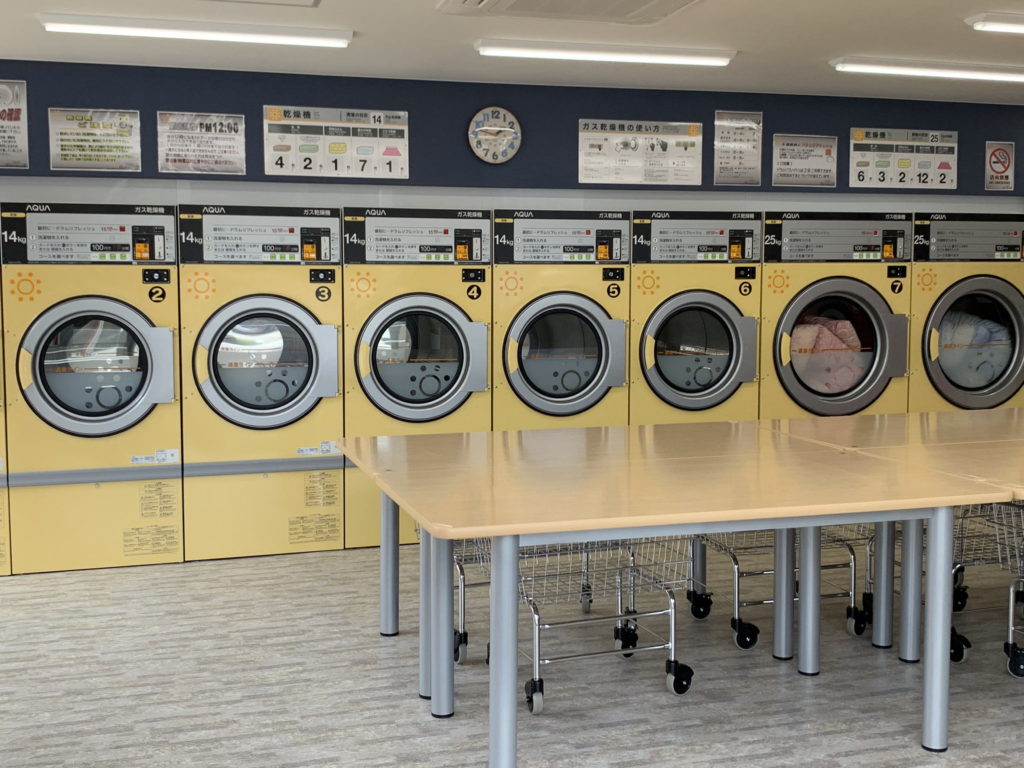 COIN LAUNDRY SKYBLUE 乾燥機