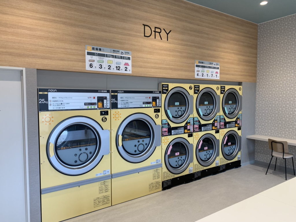 COIN LAUNDRY FUJI乾燥機