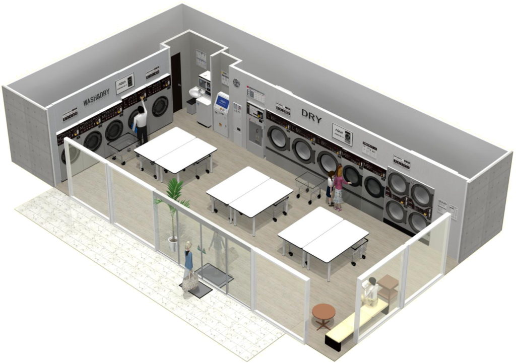 コインランドリーモデルプラン